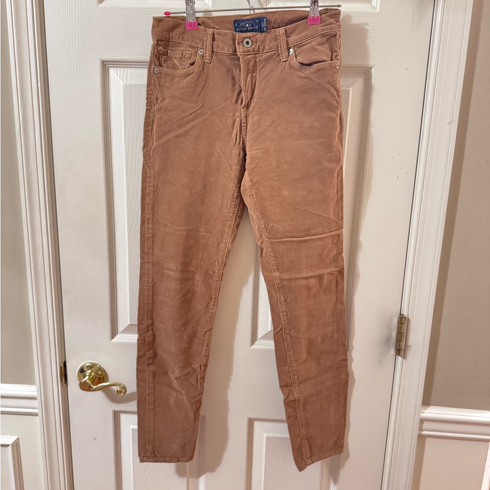 Lucky Brand caramel color Corduroy Pants